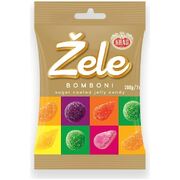 Kras Jelly Candy Sugar Coated 200g / Zele Bomboni