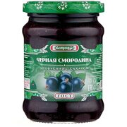Ecoproduct Preserve Blackcurrant 320g / Crushed w/Sugar