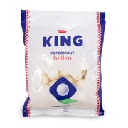 King Peppermint Original Balls Bag 250g / Pepermunt Ballen
