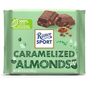 Ritter Sport Chocolate Bar Milk Caramelized Almonds 100g