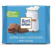 Ritter Sport Chocolate Bar Milk Alpine 100g
