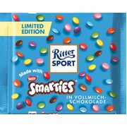 Ritter Sport Chocolate Bar Milk Smarties 100g