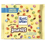 Ritter Sport Chocolate Bar White Smarties 100g