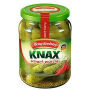 Hengstenberg Knax Spicy Gherkins 720g