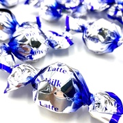 Laica Chocolate Pralines w/Milk Cream Loose 250g / Blue & Silver Wrapping