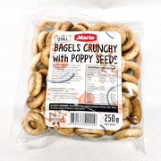 Mario Bread Rings Crunchy Small w/Poppy Seeds 250g 