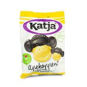 Katja Banana & Licorice Monkey Face Sweets 125g / Apekoppen