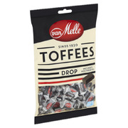 Van Melle Licorice Toffees 225g / Drop Toffees