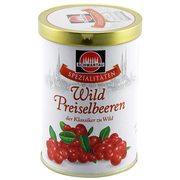 Schwartau Specialities Original Wild Cranberries in Tin 330g
