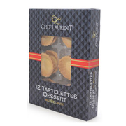 Chef Laurent Sweet Pastry Dessert Tartlets with Butter 12pcs/72g