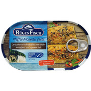Rugen Smoked Mackerel Fillets with Pepper 200g