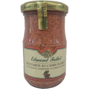 Edmond Fallot Dijon Mustard with Blackcurrant and White Wine 205g
