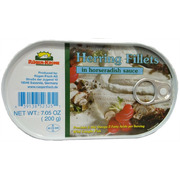 Rugen/Tania Herring Fillets in Horseradish Sauce 200g