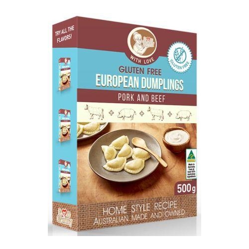 From Granny Gluten Free Pork & Beef Pelmeni Frozen 0.5kg