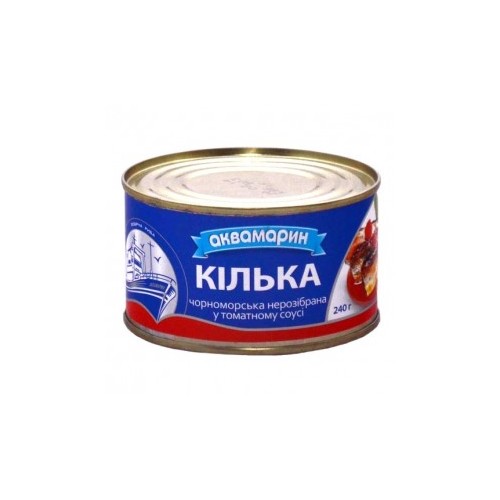 Akvamarin Kilka/Sprats in Tomato Sauce 230g