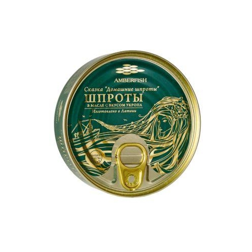 Amberfish Sprats in Oil with Dill 160g