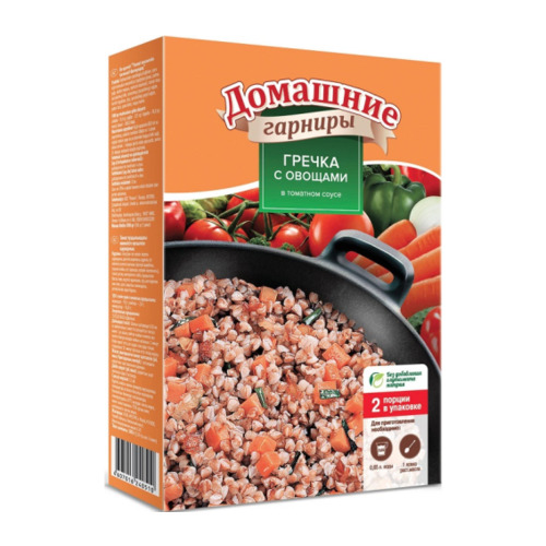 Uvelka Buckwheat with Vegetables in Tomato Sauce 300g