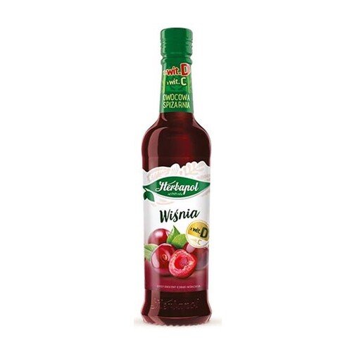 Herbapol Cherry Syrup 420ml Herbapol, Poland