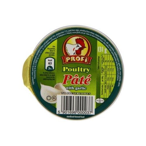 Profi Poultry Pate with Garlic 131g