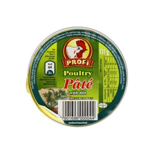 Profi Poultry Pate with Dill 131g 