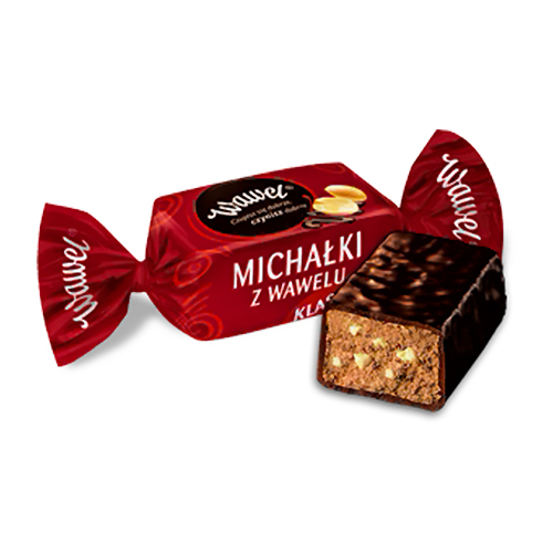 Wawel Chocolate Candy with Peanuts Loose 250g / Michalki Klasyczne