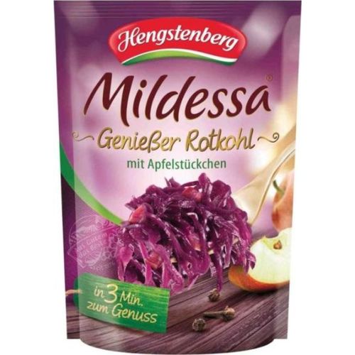 Hengstenberg Mildessa Red Cabbage With Apple Pouch 400g