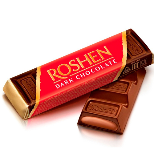 Roshen Dark Chocolate Bar Baton 43g