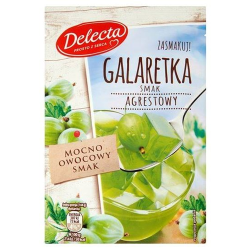 Delecta Galaretka Instant Jelly Gooseberry 70g