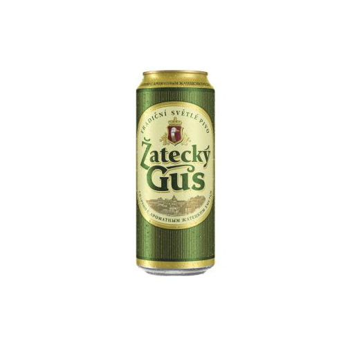 Zatecky Gus Light Pilsner Lager Beer Can 900mL