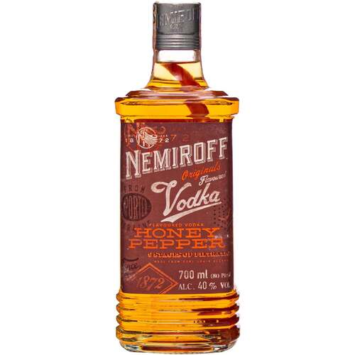 Nemiroff Honey and Hot Pepper Vodka Pertsivka 700ml - Nemiroff, Ukraine