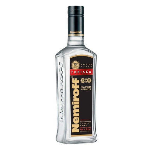 Nemiroff Special Vodka Black 700ml / Особлива Горілка