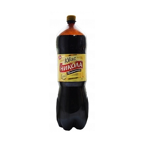 Kvass Nikola Malt Drink 2L Nicola, Russia