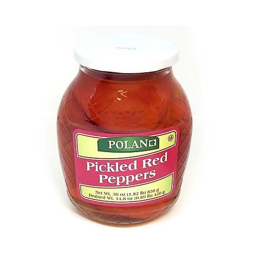 Polan Pickled Red Peppers 850g
