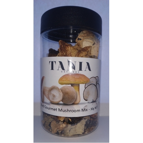 Tania Dried Gourmet Mushrooms Mix 30g