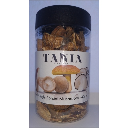 Tania Dried Wild Porcini Mushrooms Extra 40g