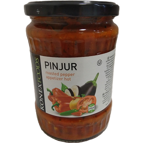Konex Food Pinjur Roasted Pepper Appetizer Hot 550g