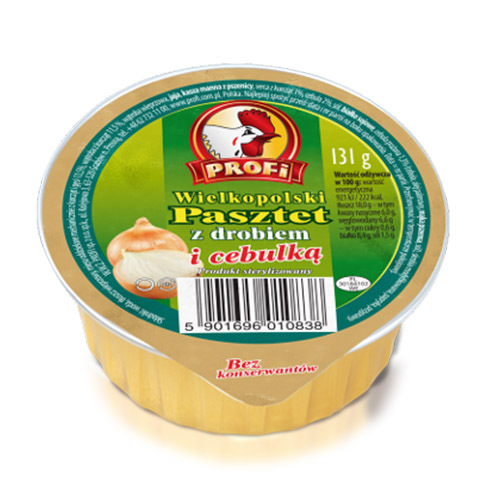 Profi Poultry Pate with Onion 131g
