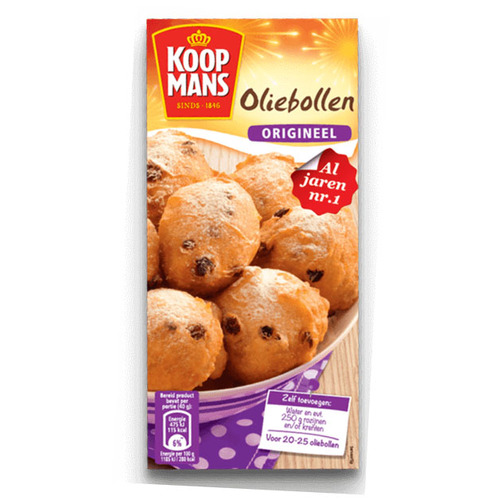 Koopmans Dutch Crullers Mix Original 500g / Oliebollen