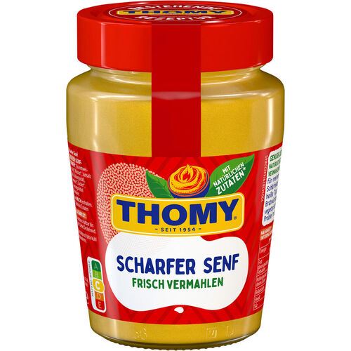 Thomy Mustard Hot 250ml / Scharfer Senf