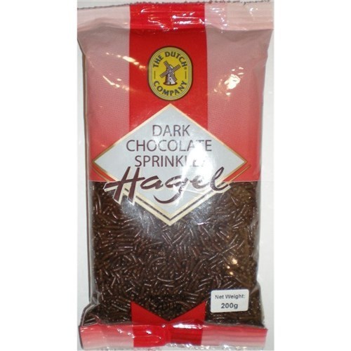 The Dutch Company Hagel Dark Chocolate Sprinkles 200g The Dutch Company, Germany