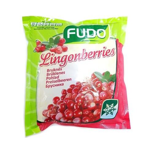 FUDO Lingonberries Brusnika Frozen 400g