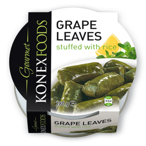 Konex Food Grape Leaves Stuffed with Rice 300g 