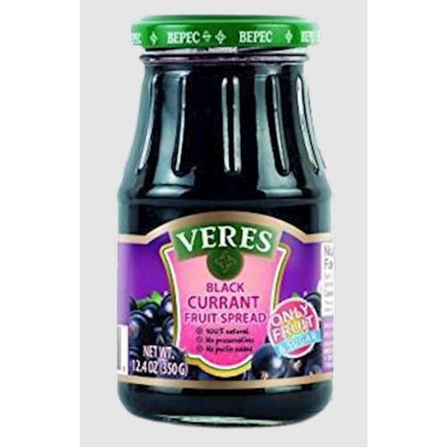 Veres Preserve Black Currant 350g / Fruit Spread
