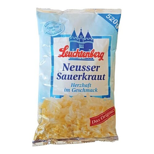 Leuchtenberg Neusser Sauerkraut 520g / Herzhaft im Geschmack
