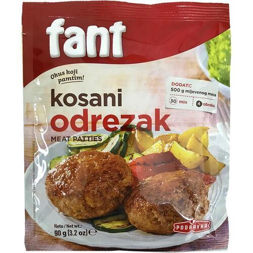 Podravka Fant Seasoning Mix for Meat Patties 90g Podravka, Croatia