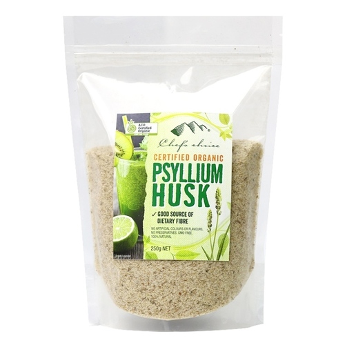 Chef's Choice Psyllium Husk Fibre Certified Organic 250g