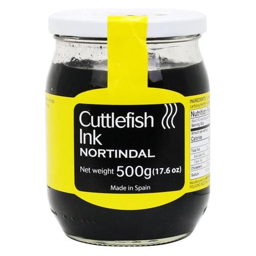 Nortindal Sterilized Cuttlefish Squid Ink 500g / Tinta De Sepia