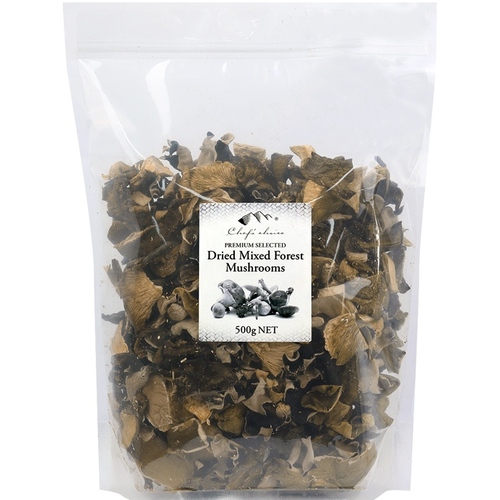 Chefs Choice Dried Mixed Forest Mushrooms Premium 500g - Chefs Choice