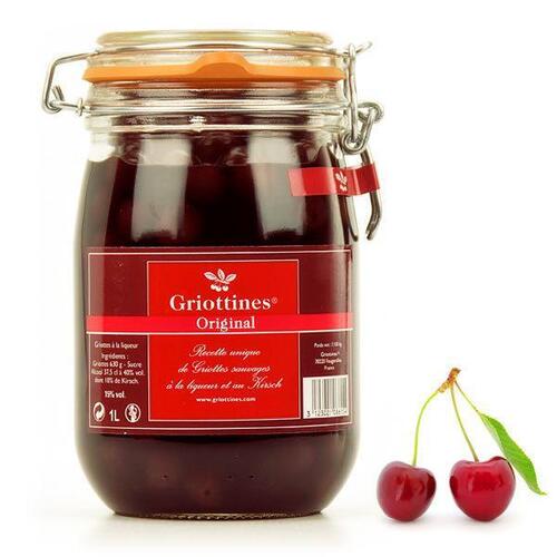 Griottines Original le Parfait Cherries in Kirsch 15% Vol 1L