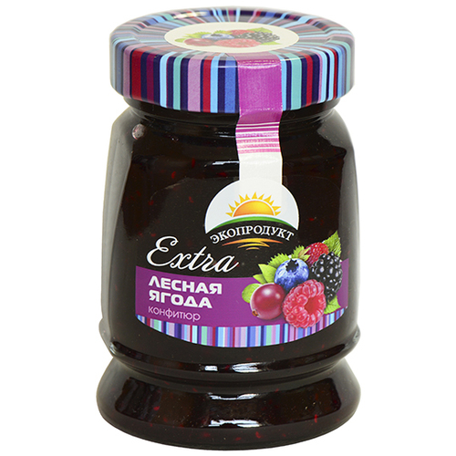 Ecoproduct Extra Mixed Forest Berry Jam Confiture 370g